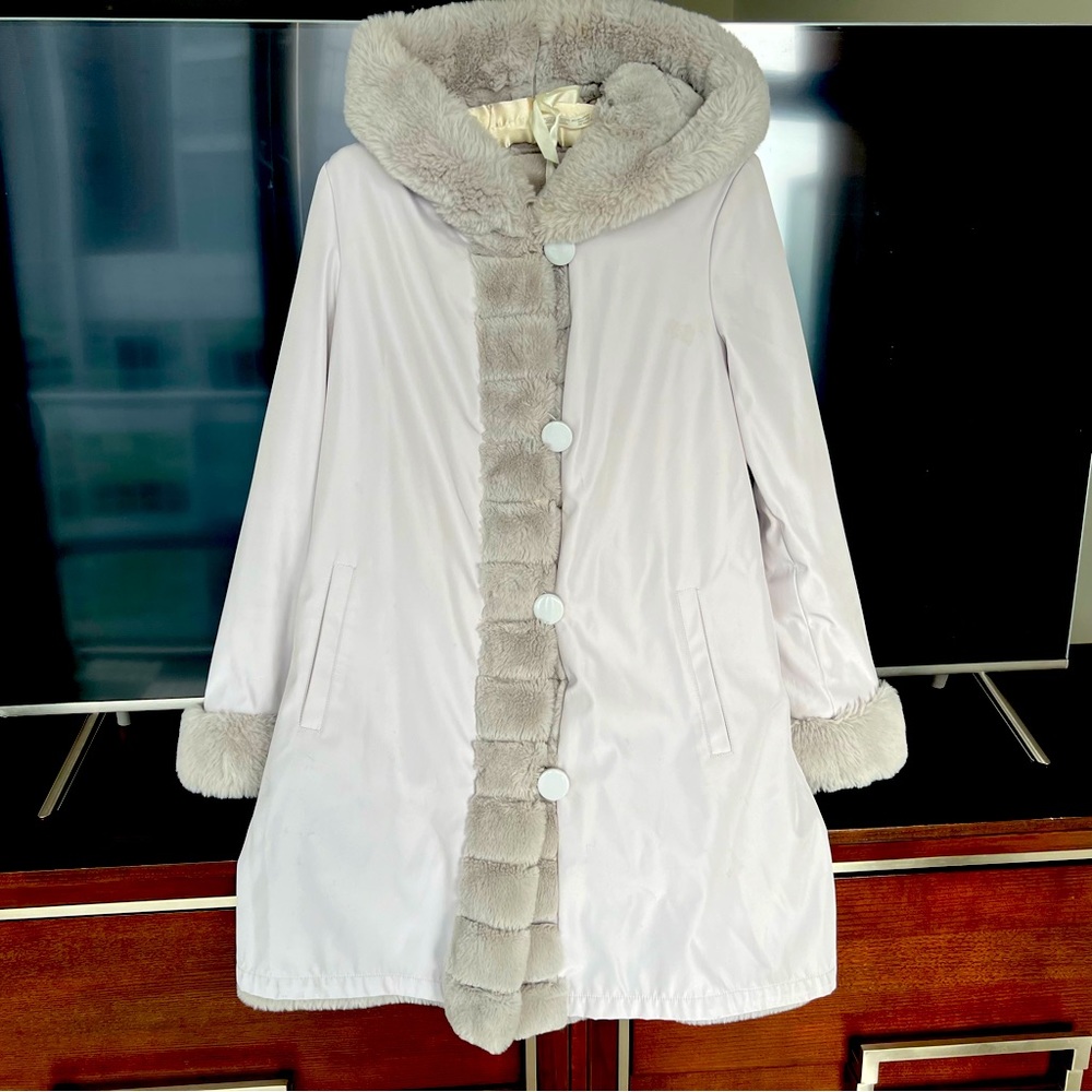 Reversible Faux Fur Coat